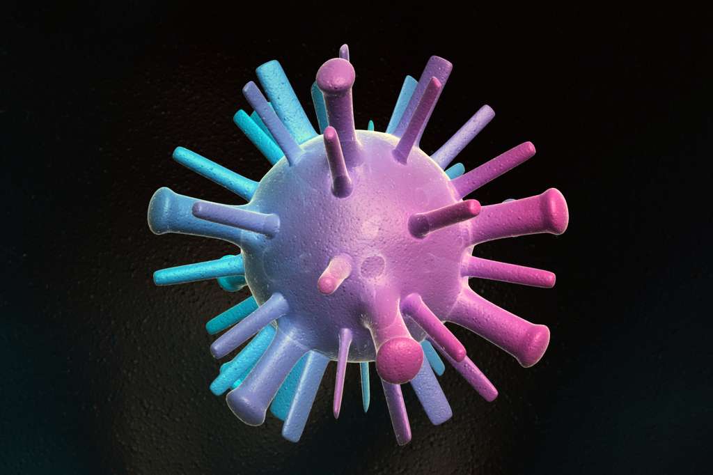 Le virus de la grippe aviaire. © 4designersart, Adobe Stock
