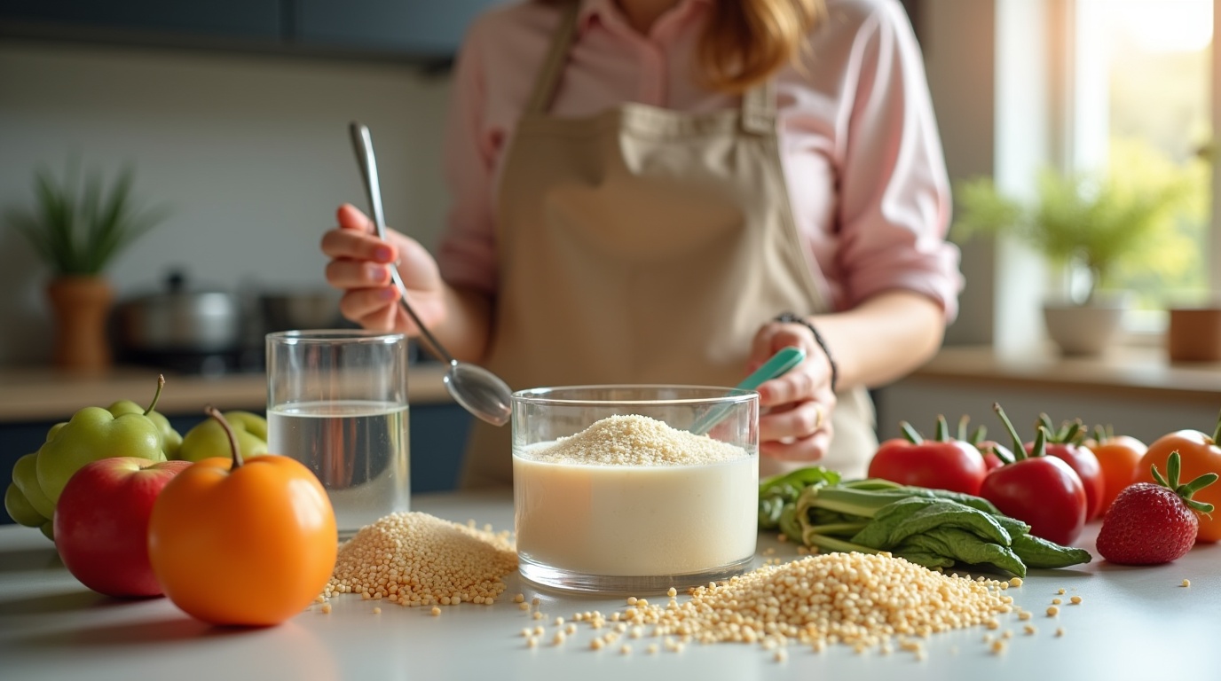 Une cuisine saine avec du psyllium pour aider à soulager la constipation chronique